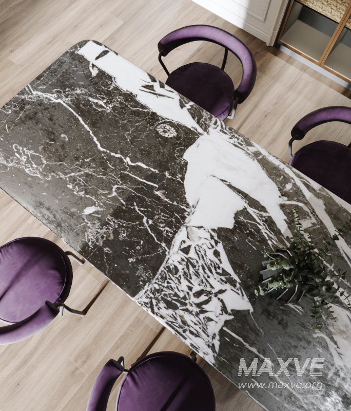 Luxurious living room and dining room - Image 4