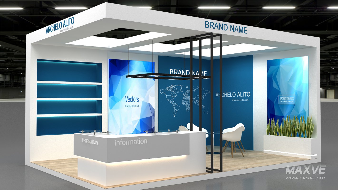 3d model stand booth - Image 4
