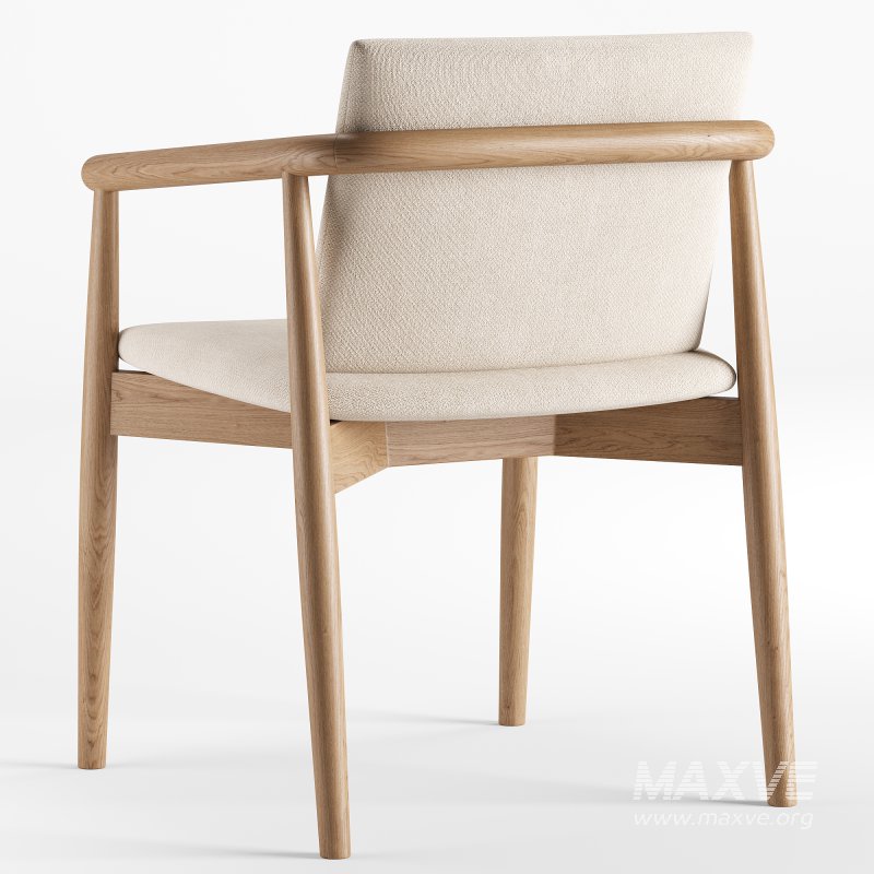 Weston Fabric Dining Chair - Image 5