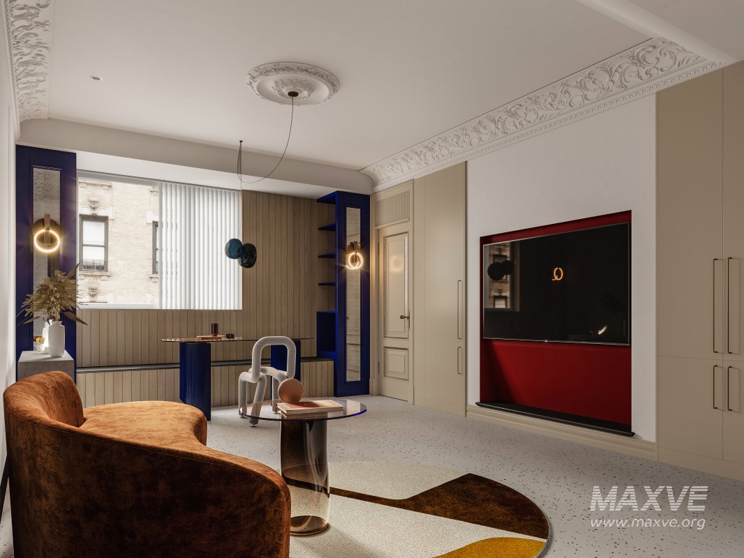 Luxurious living room and dining room - Image 5