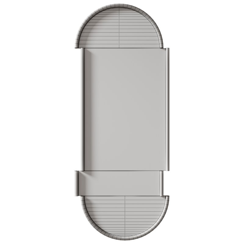 SPLIT MIRROR LONG by LEE BROOM Mirror 09 - Image 3