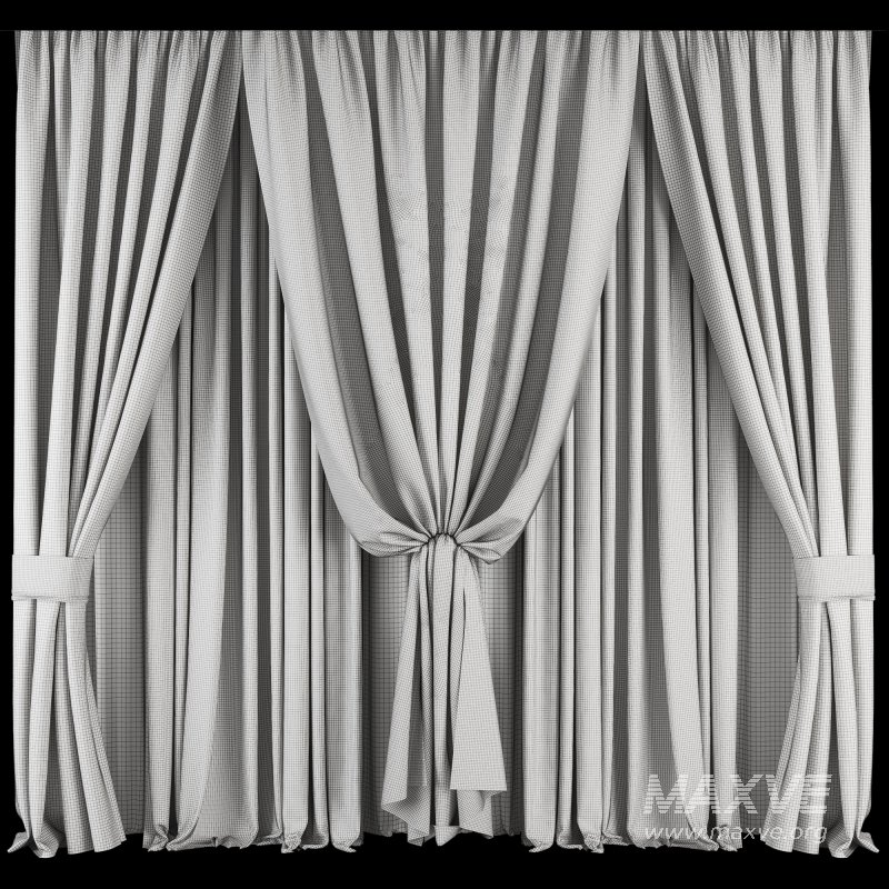 Silk and Cotton Curtain Set 65 - Image 4
