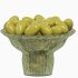 Low Glass Bowl Centerpiece with Olives - Thumbnail 2