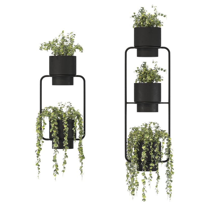 Metal Wall Mounted Planter - Image 1