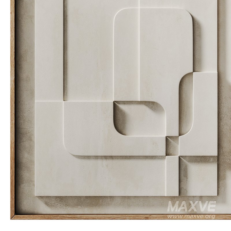 Decorative panel 3D ART RELIEF 03 - Image 2
