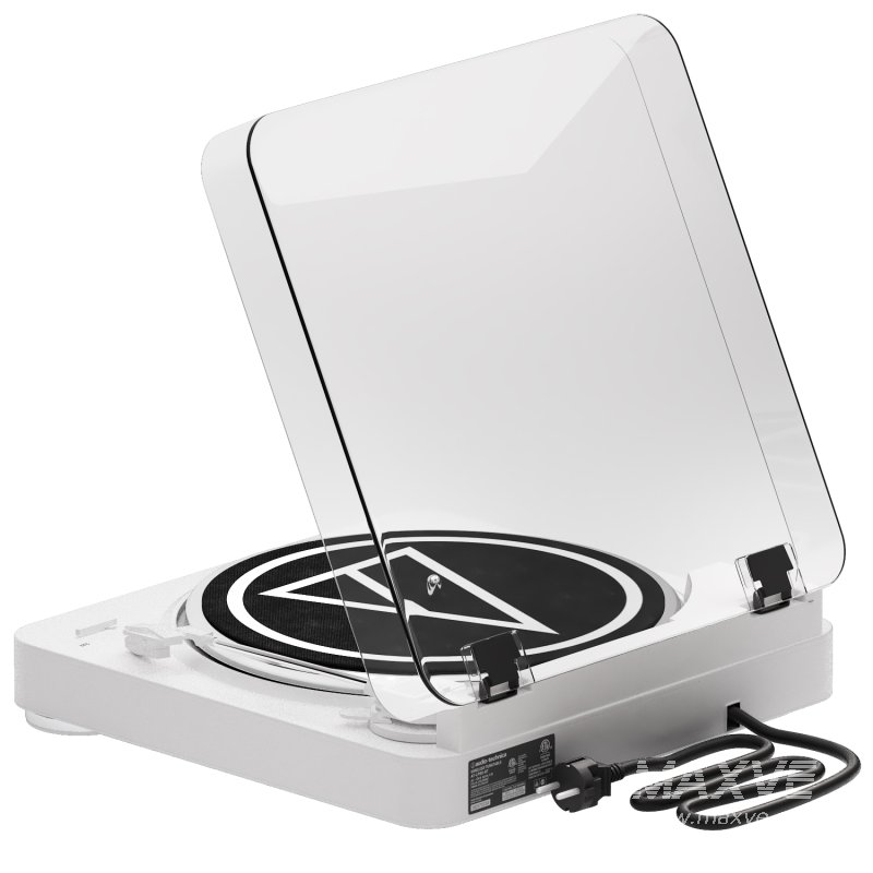 white audio technica turntable - Image 3