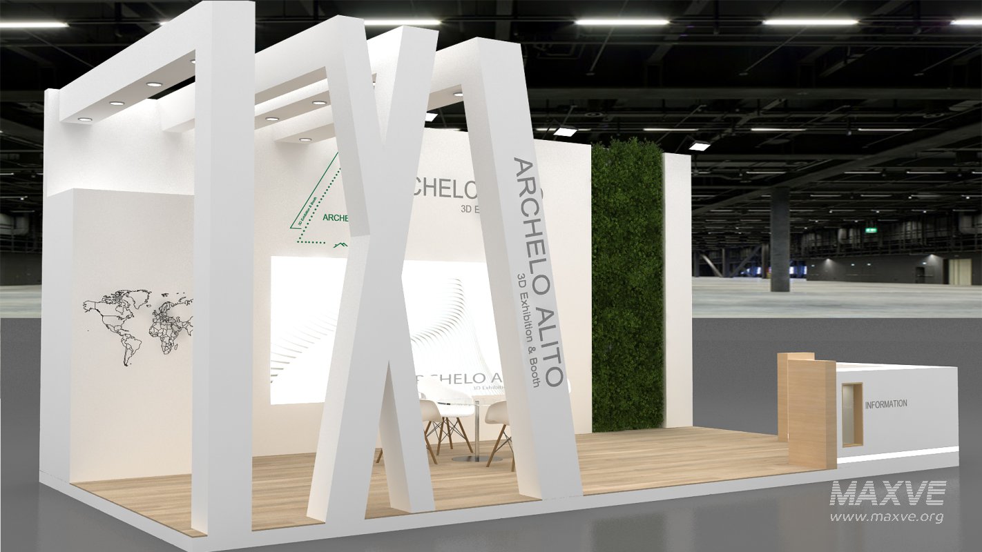 3d exhibition booth stand tradeshow - Image 3