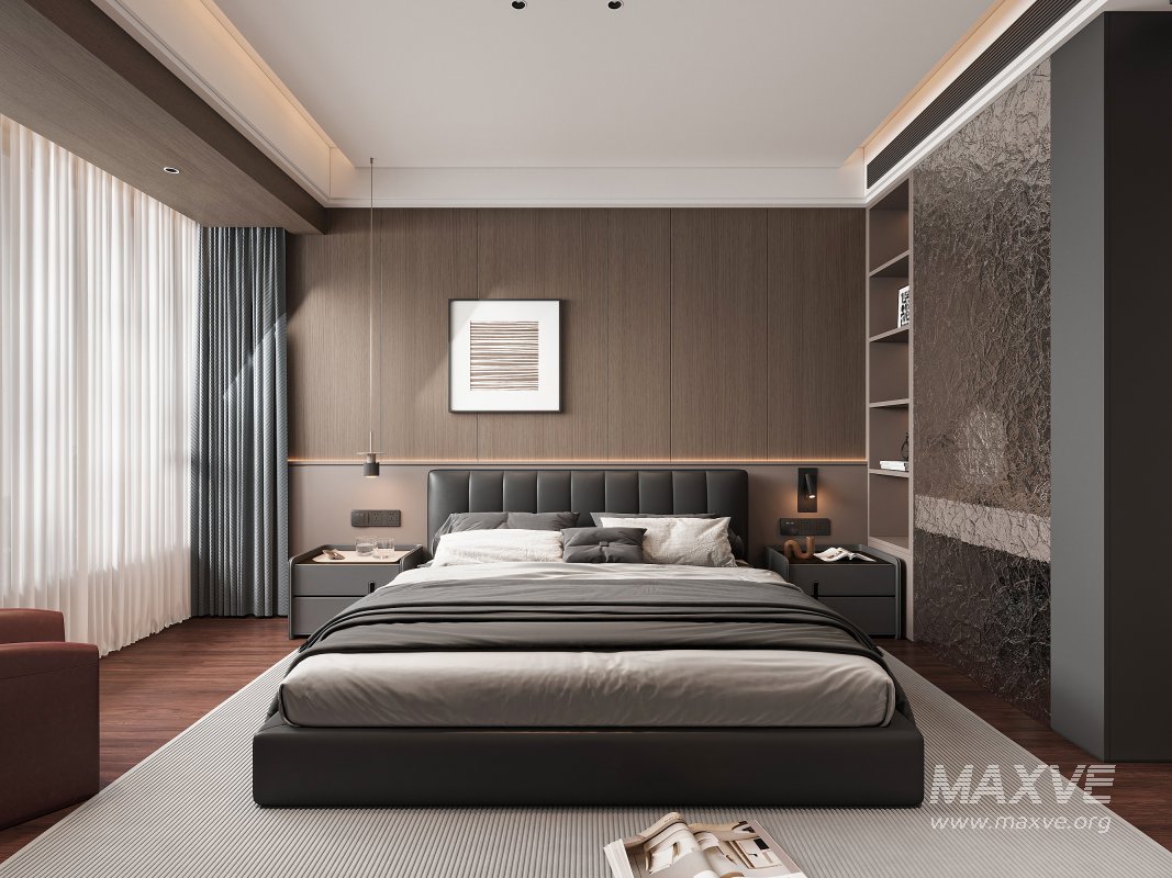 Modern bedroom - Image 2