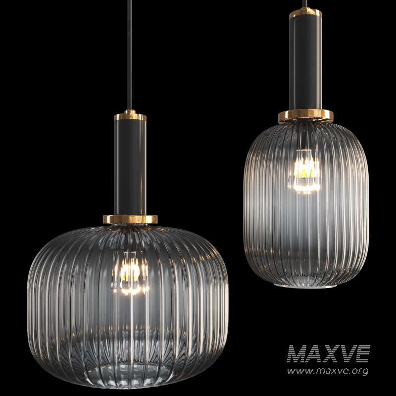 Pendant lamp IRIS BLACK - Image 4