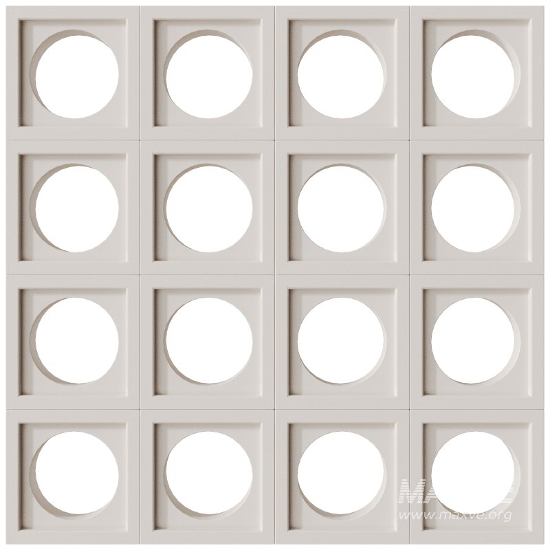Modular Wall 03 Orb White by Tesselle - Image 1