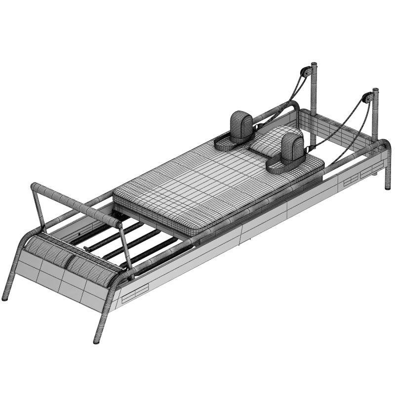 pilates exercise machine .fonv reformer professional beige - Image 5