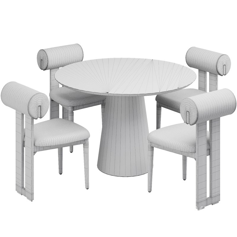 Dinning chair and table297 - Image 5