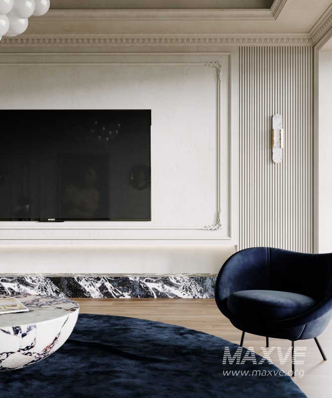 Luxurious living room and dining room - Image 8