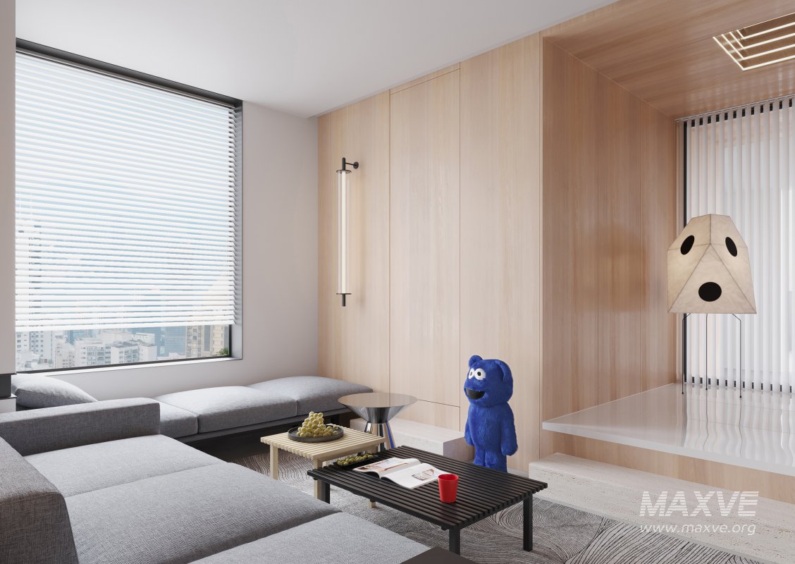 Modern living room dining room - Image 1