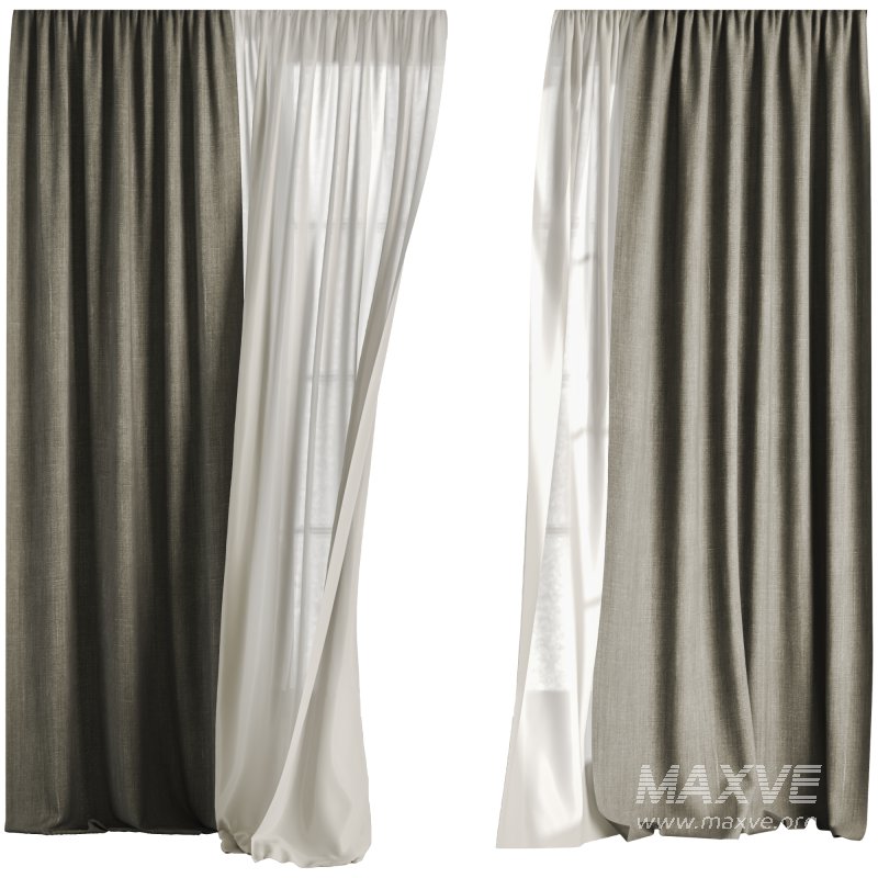 Silk and Cotton Curtain 031 - Image 2