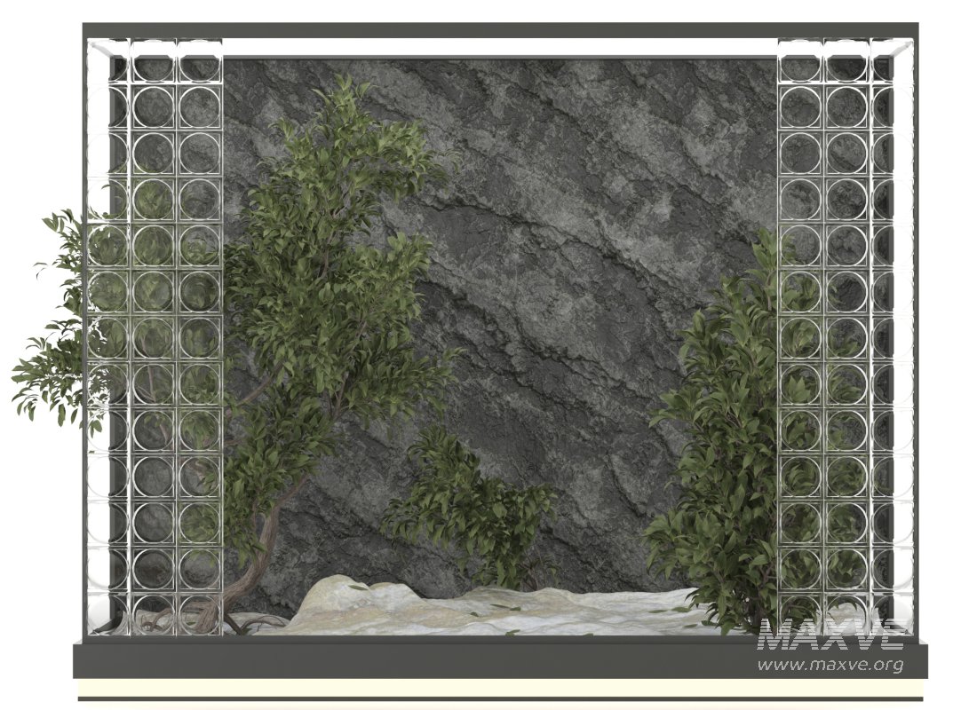 Indoor Garden with Glass Block Walls - Image 5