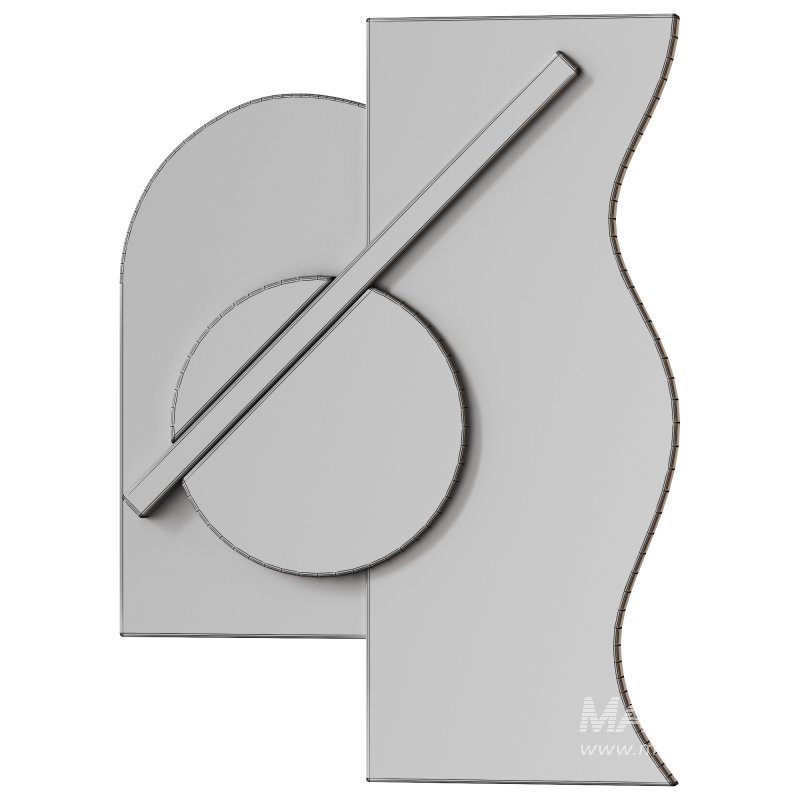 Decorative panels 3D ART RELIEF 13 - Image 5