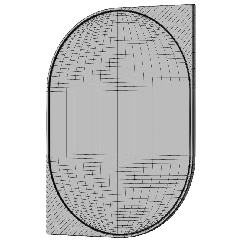 Mirror 14 Cat Eye Metal Wall Mirror by West Elm - Image 4