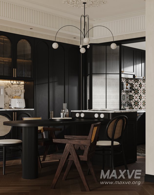 Luxurious living room and dining room - Image 4