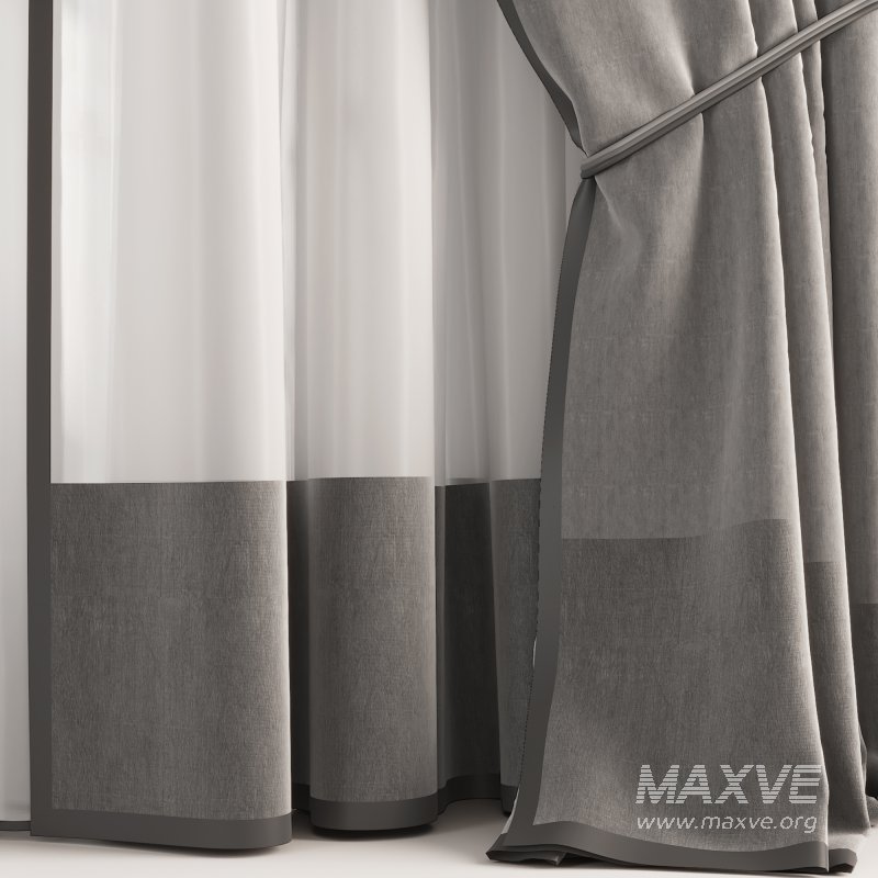 Silk and Cotton Curtain 07 - Image 6
