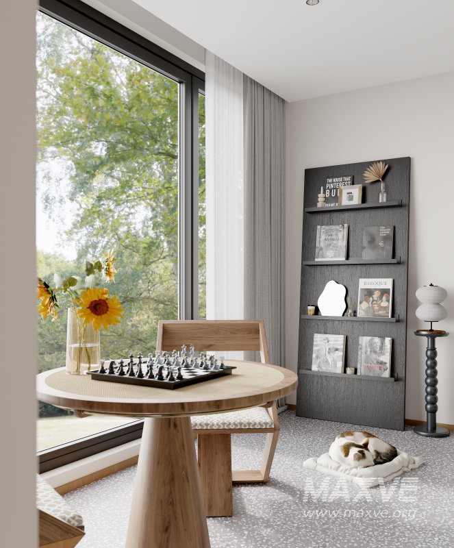 Luxurious living room and dining room bathroom - Image 8