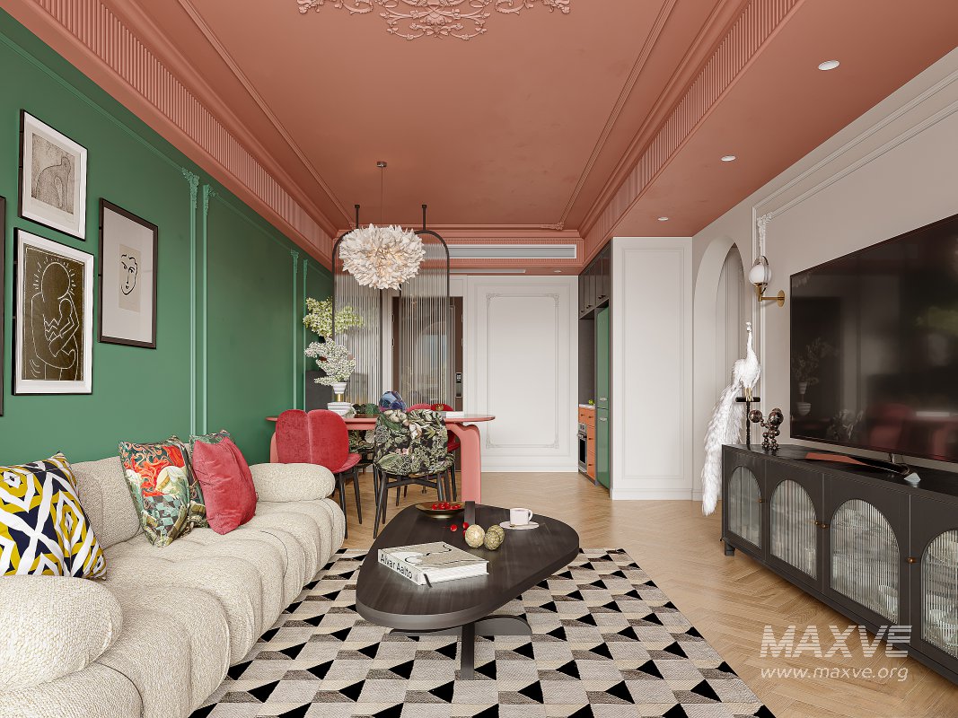 Luxurious living room and dining room - Image 6