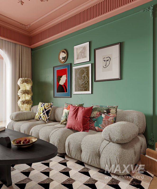 Luxurious living room and dining room - Image 8