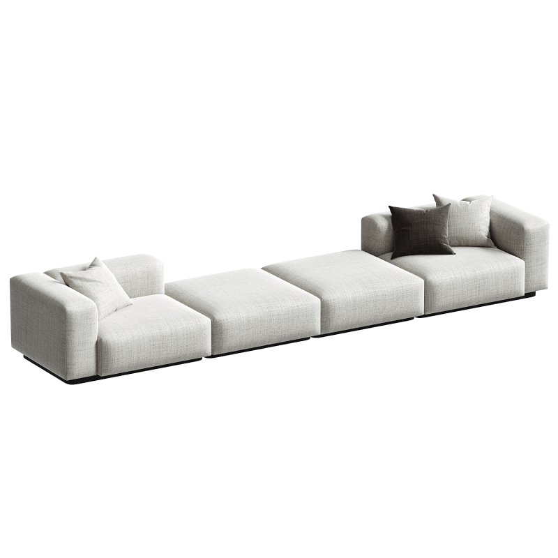 Soft Modular Sofa Linear set - Image 1