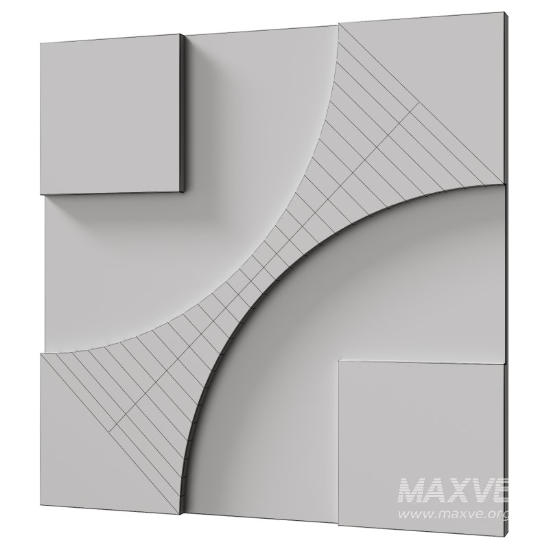 3D panel “Alivia-2” by Gesso 3d - Image 3
