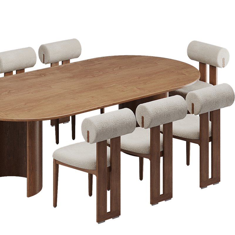 Dinning chair and table298 - Image 3