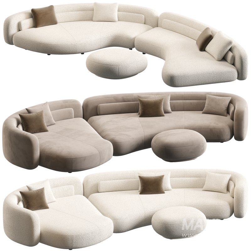 Bezier sofa by Minotti | 3 in 1 - Image 6