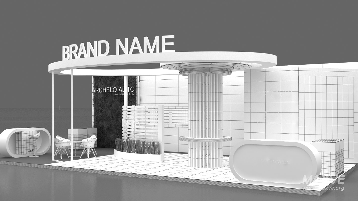 3d exhibition booth stand tradeshow - Image 10