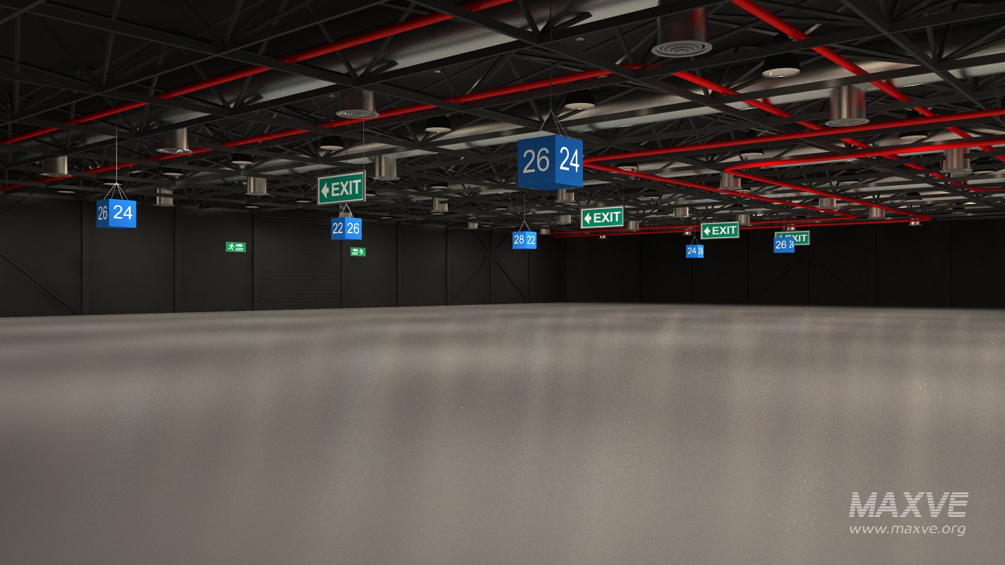 Exhibition Hall ceiling - Image 5