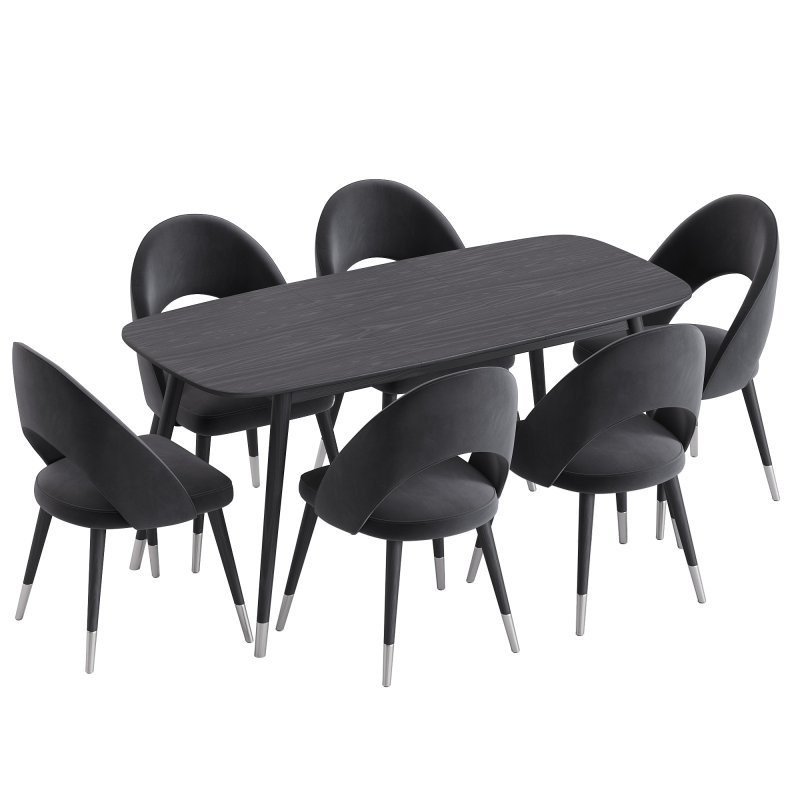 Rossini Chair and Clover Table - Image 4