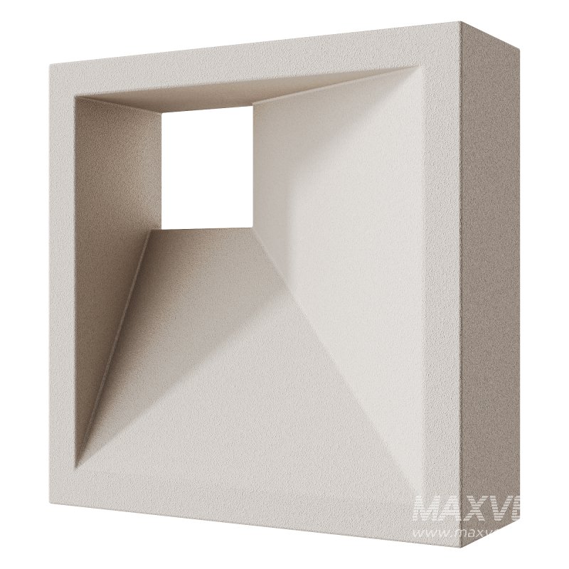 Modular Wall 13 Glimmer Dimensional White by Tesselle - Image 3