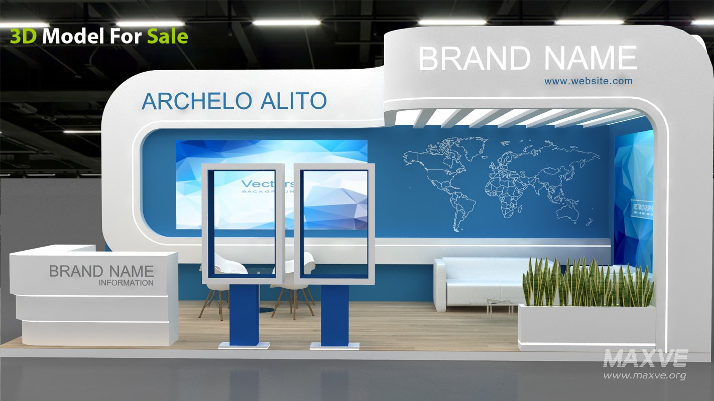 3d exhibition model - Image 1