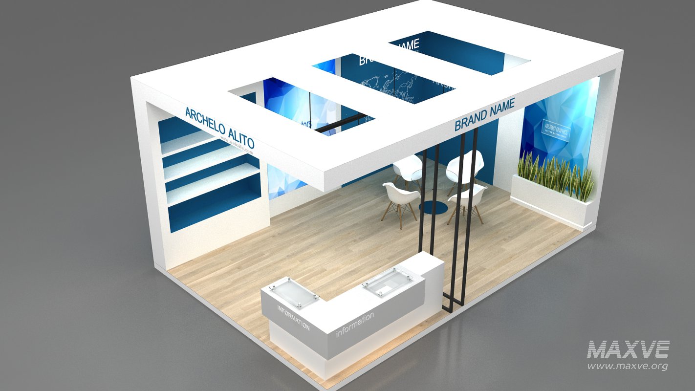 3d model stand booth - Image 5