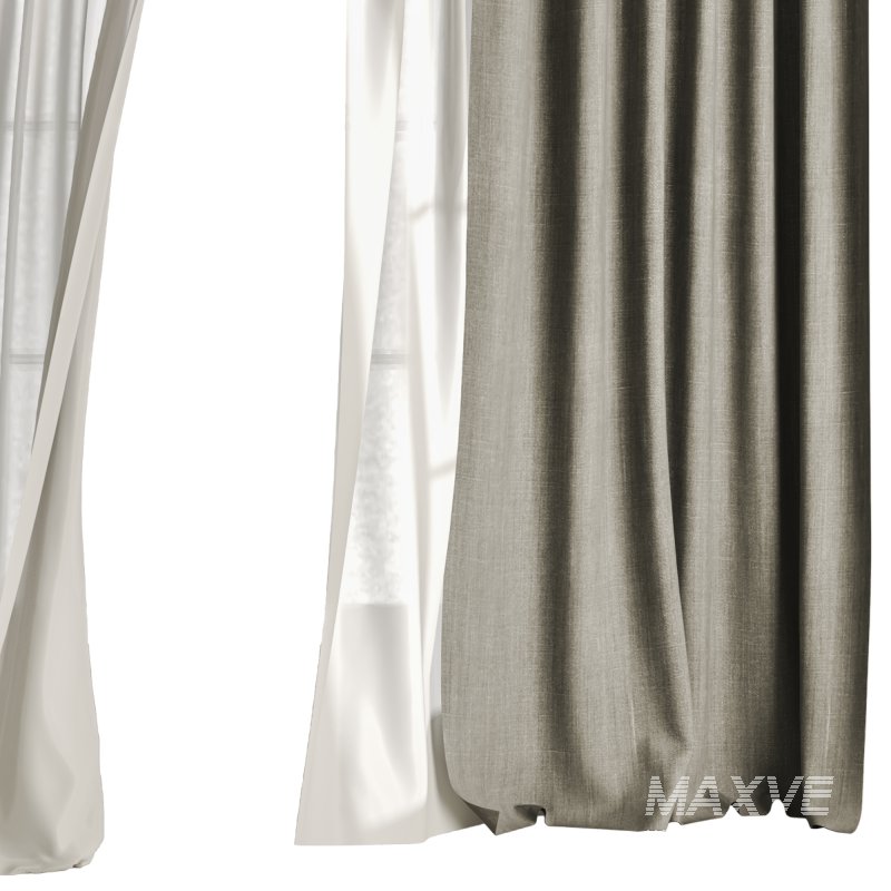 Silk and Cotton Curtain 031 - Image 4