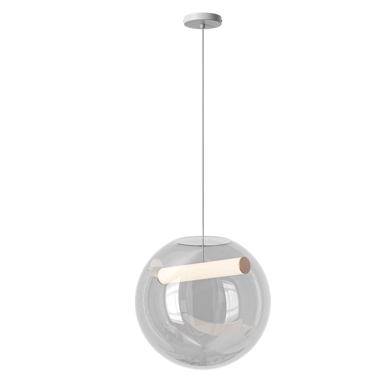 Scandinavian Glass Orb Pendant Light - Image 4