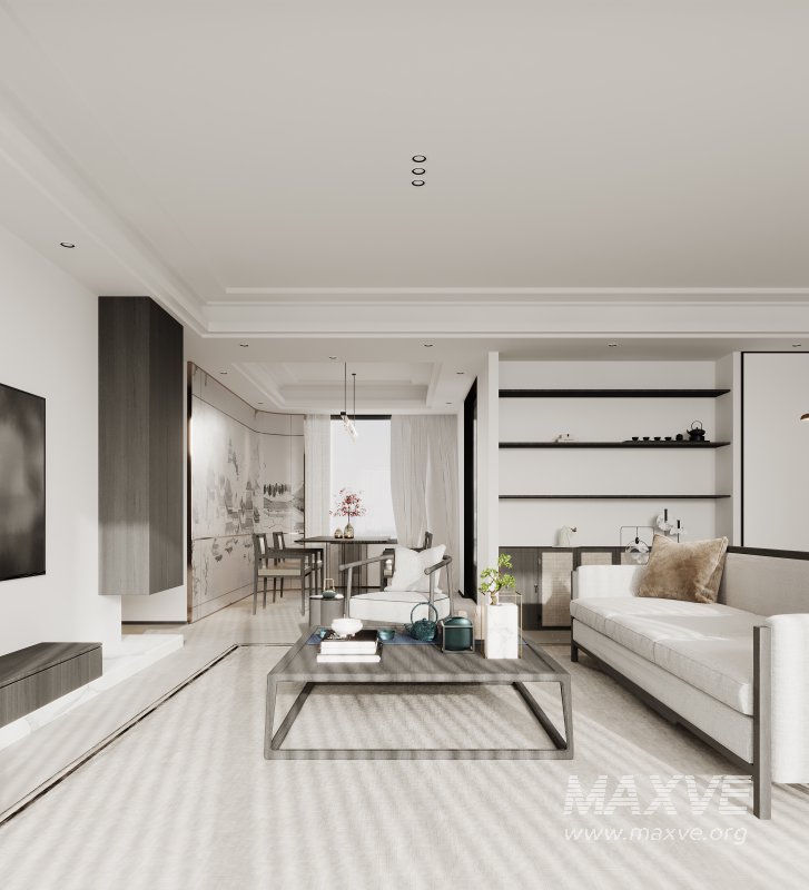 Chinese Living Room Dining Room - Image 3