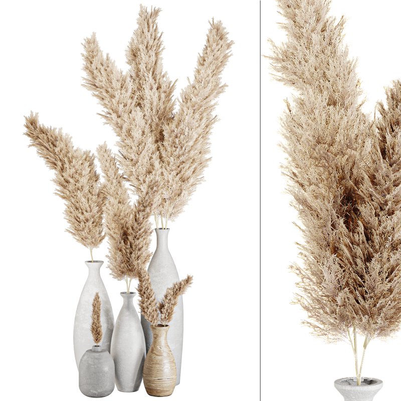 Indoor Papmas bouquet in vase collection 2 - Image 1