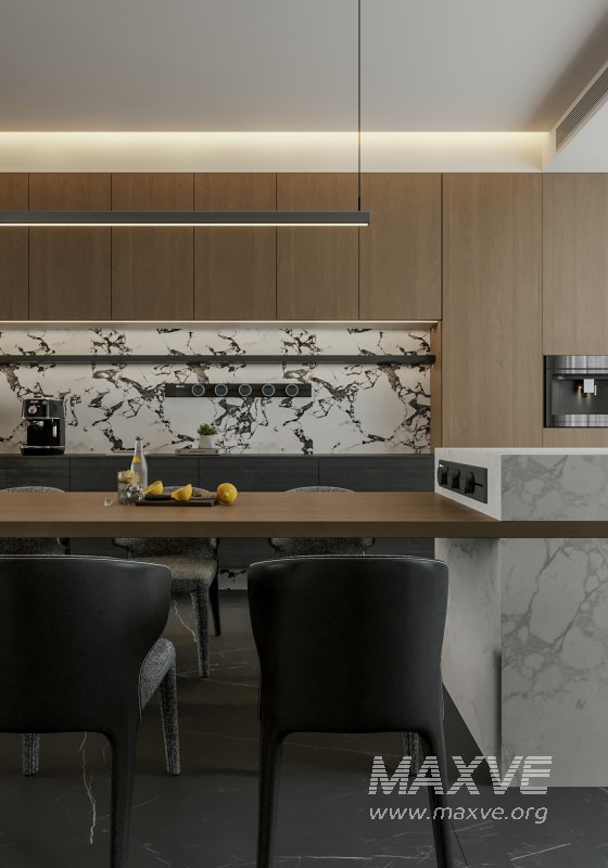 Modern living room dining room - Image 2