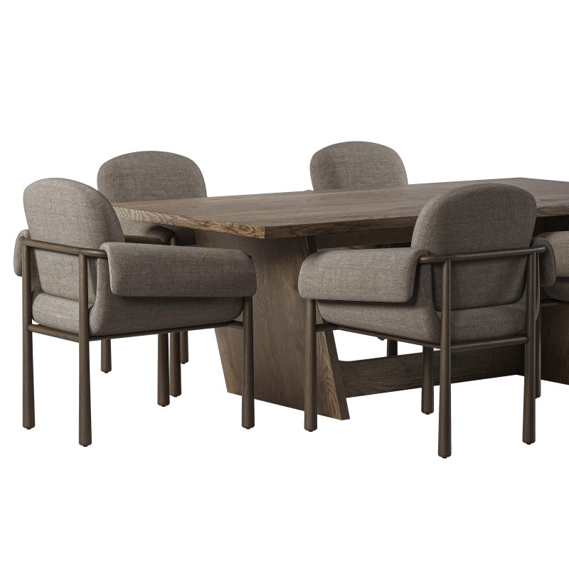 Oila dining chair and Pryor Dining Table - Image 4