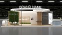 3d exhibition booth stand tradeshow - Thumbnail 1