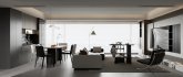 Modern living room and dining room interior scene - Thumbnail 2