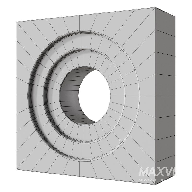 Modular Wall 05 Crater White by Tesselle - Image 3