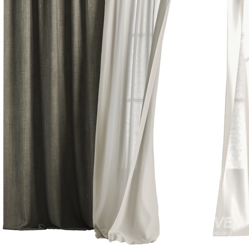 Silk and Cotton Curtain 031 - Image 3