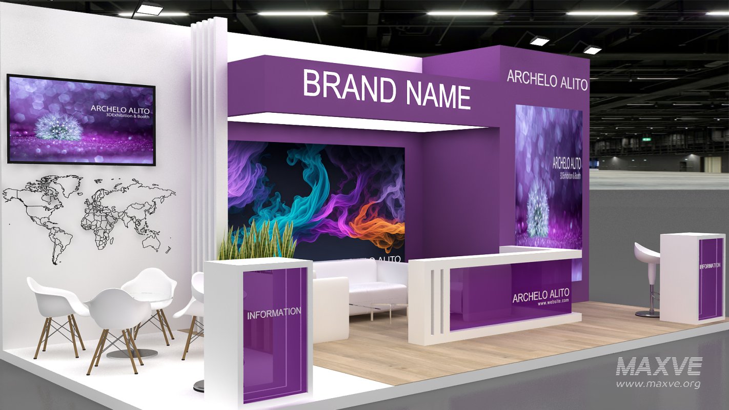 3d booth stand - Image 1