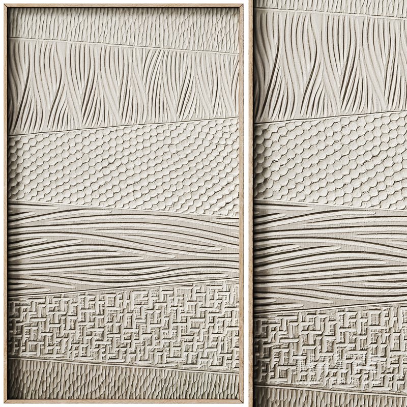 Decorative panel 3D ART RELIEF 27 - Image 1