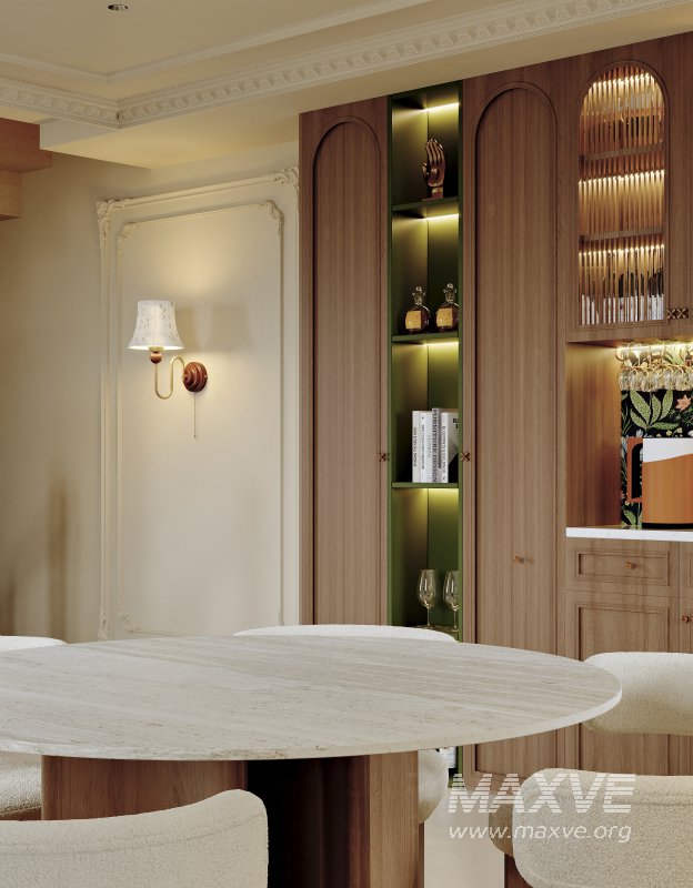 Luxurious living room and dining room - Image 9